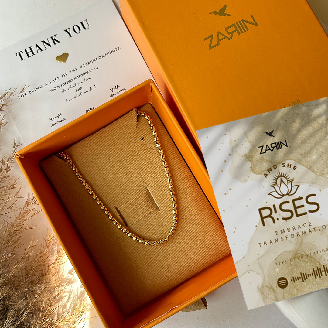 Soulful Gold Chain Necklace