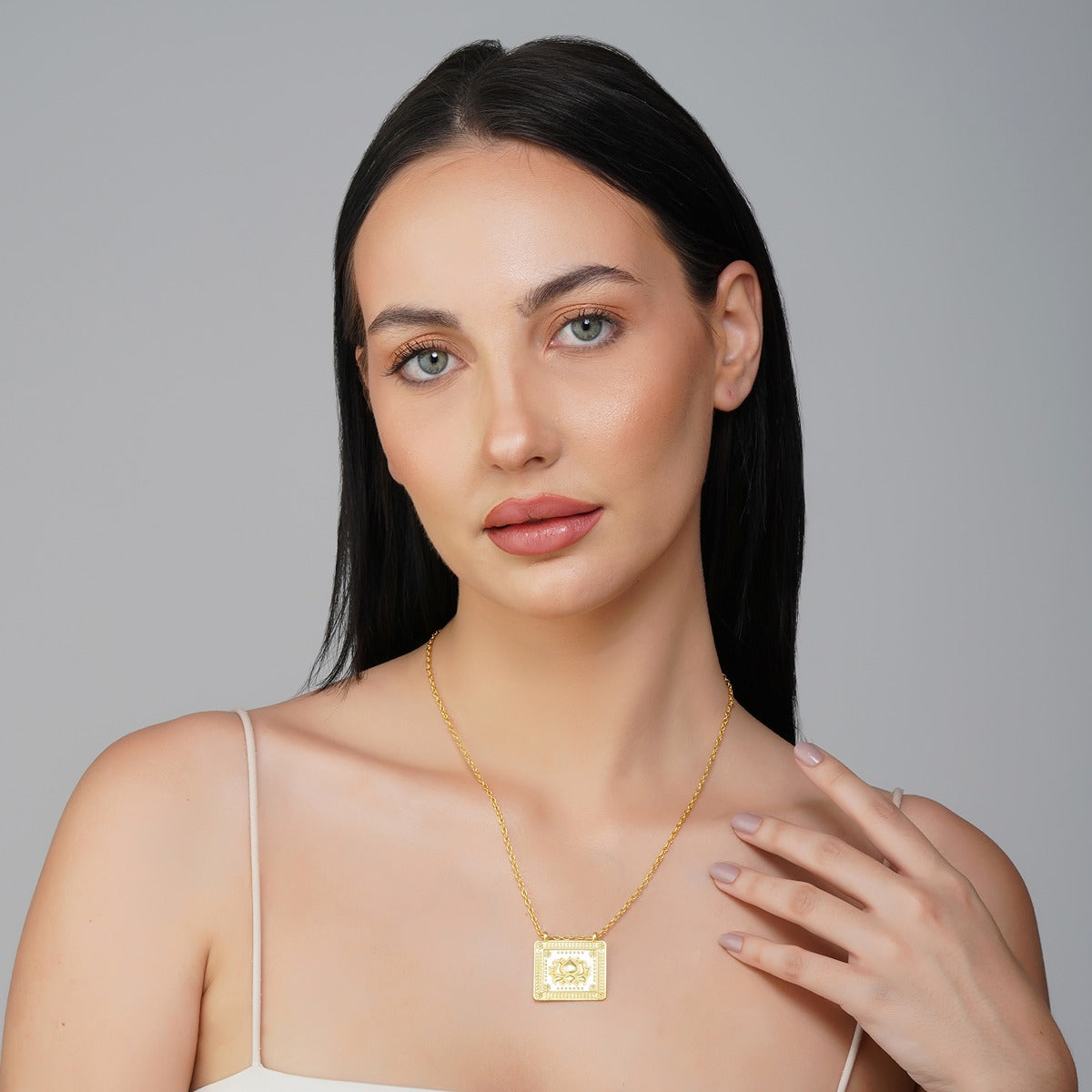 Beauty in Chaos Lotus Necklace