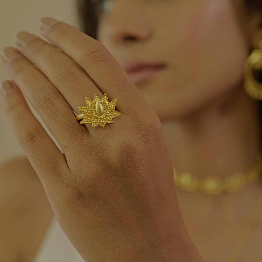 Rise to Shine Lotus RIng