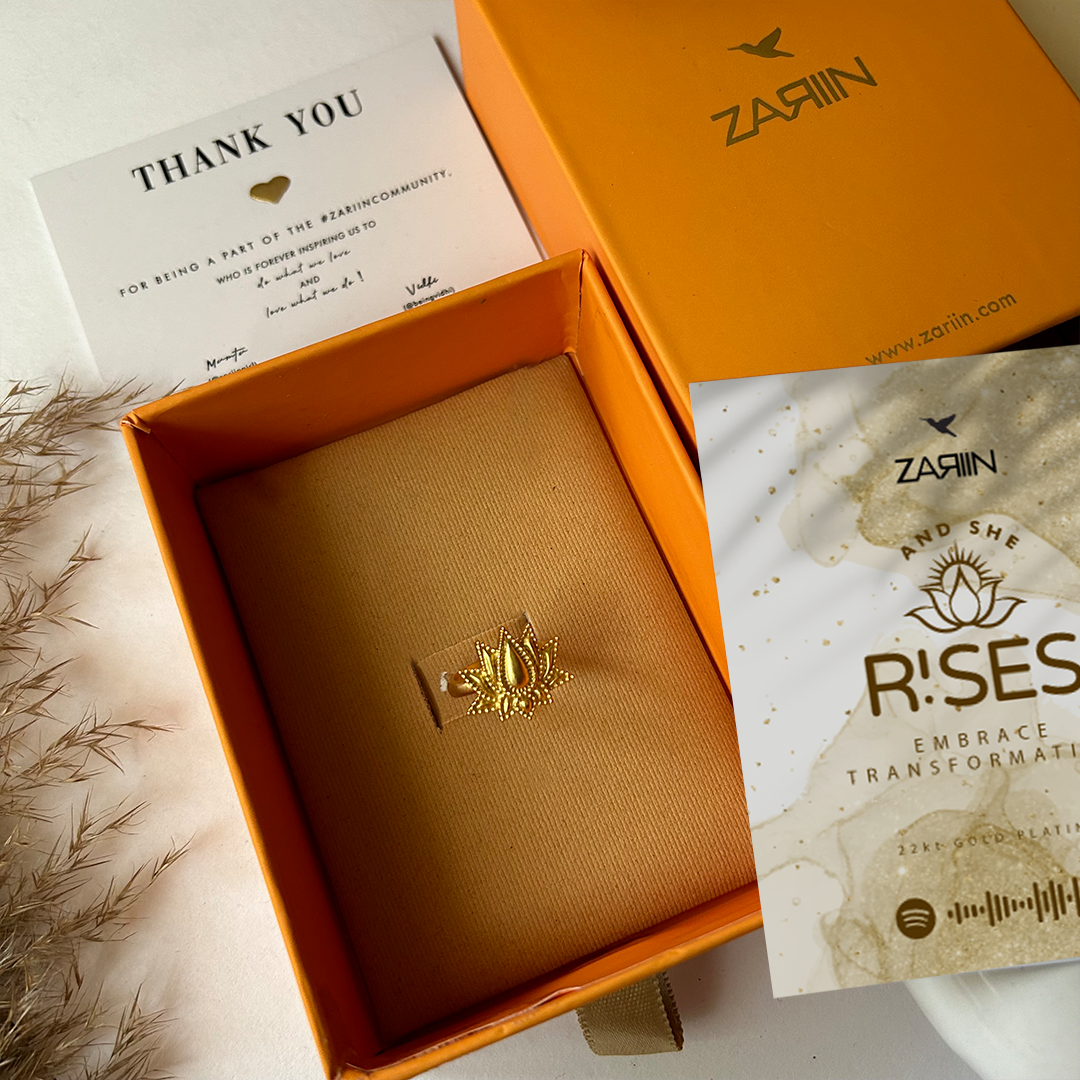 Rise to Shine Lotus RIng