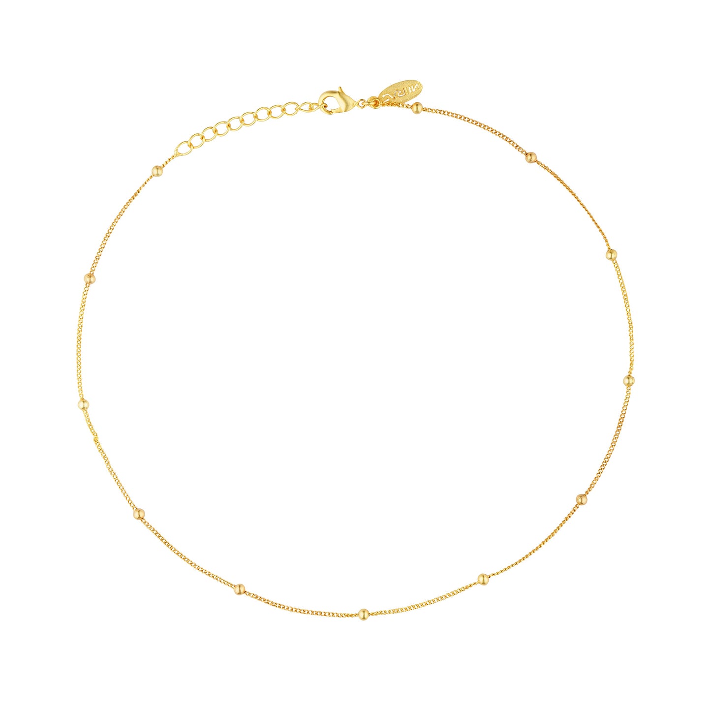 Working Girl's Daily Goto Stylish Layers Necklace Look (Set of 2 Necklaces)