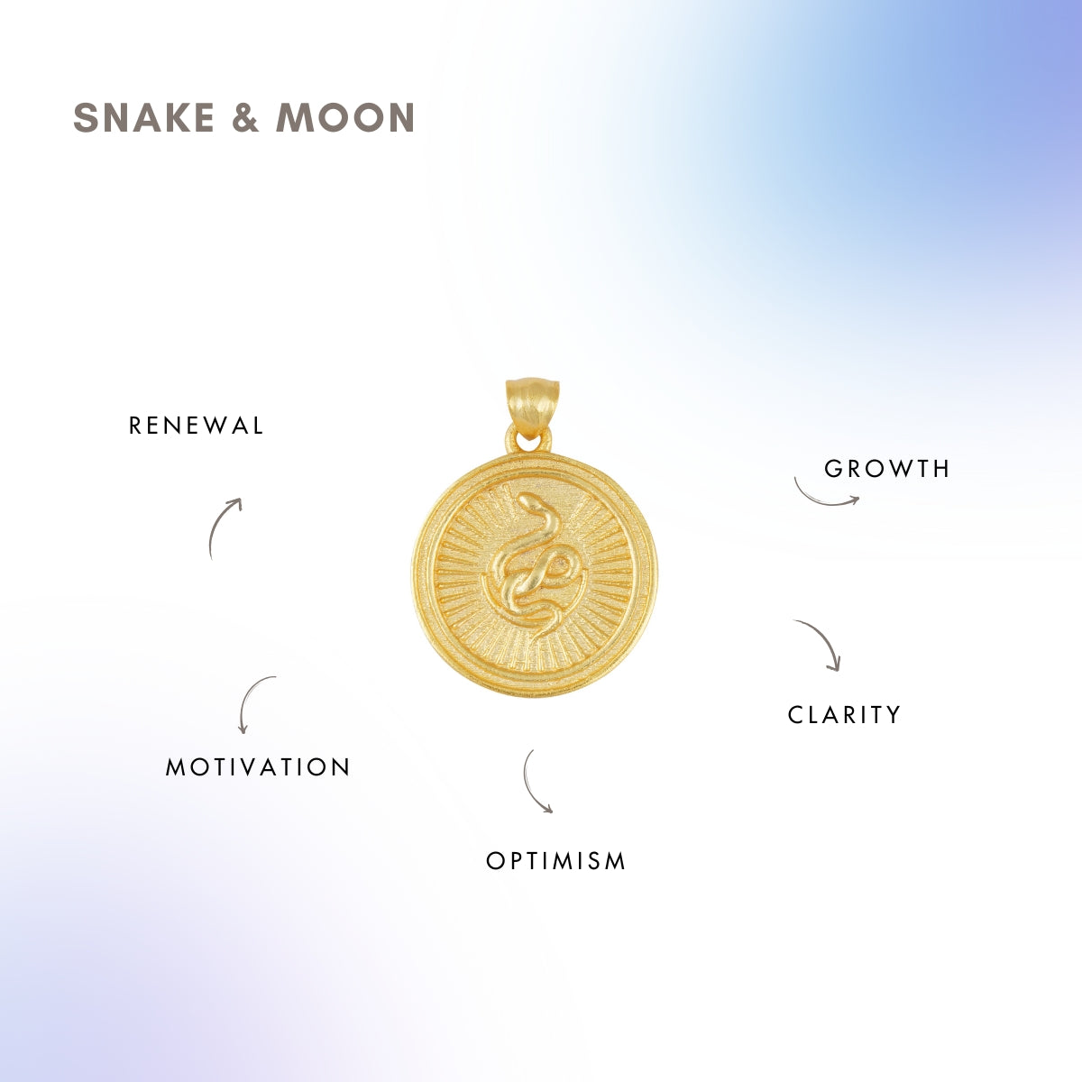 Power of Belief Coin Necklace - New Beginnings