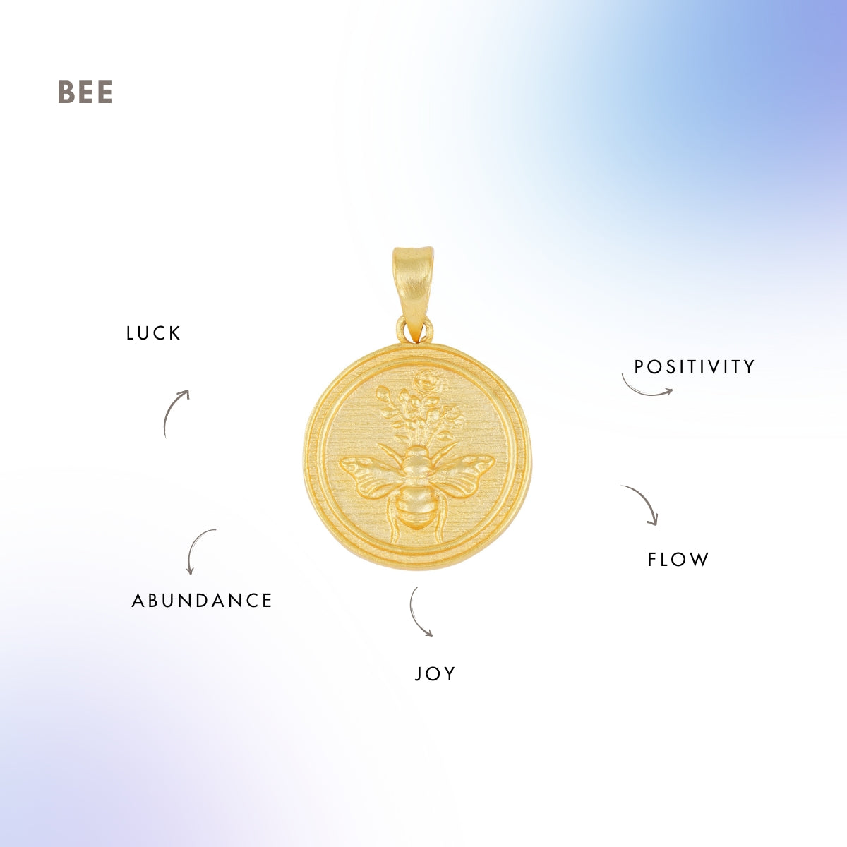 Power of Belief Coin Necklace - Wisdom and Romance