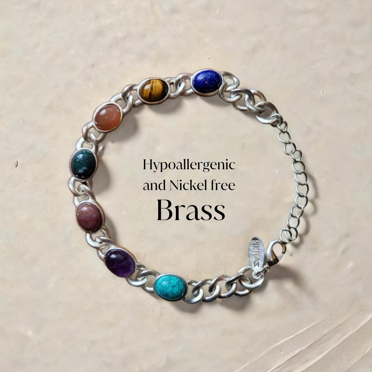 Power Chakra Bracelet Giftbox Set (Gold and Silver) - For Him and Her