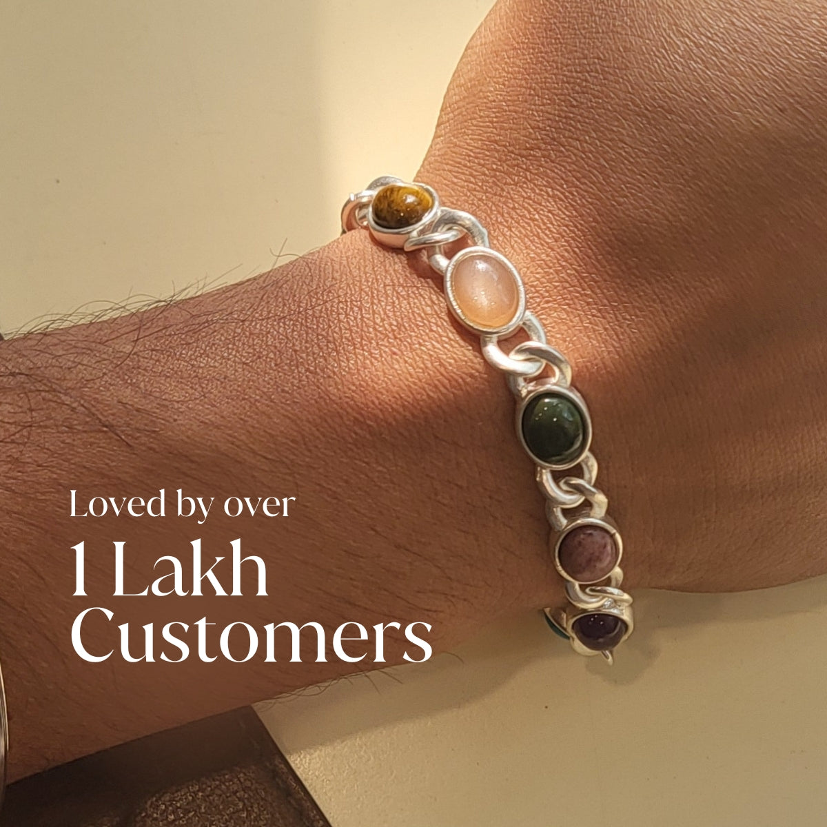 Power Chakra Bracelet Giftbox Set (Gold and Silver) - For Him and Her