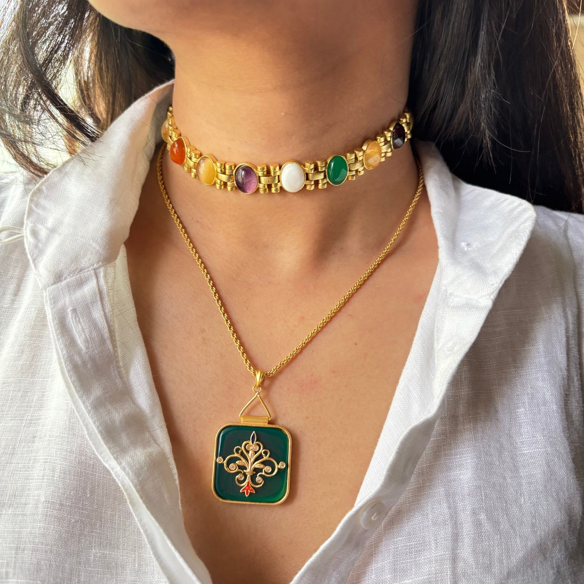 Colour Crush Layering Necklaces