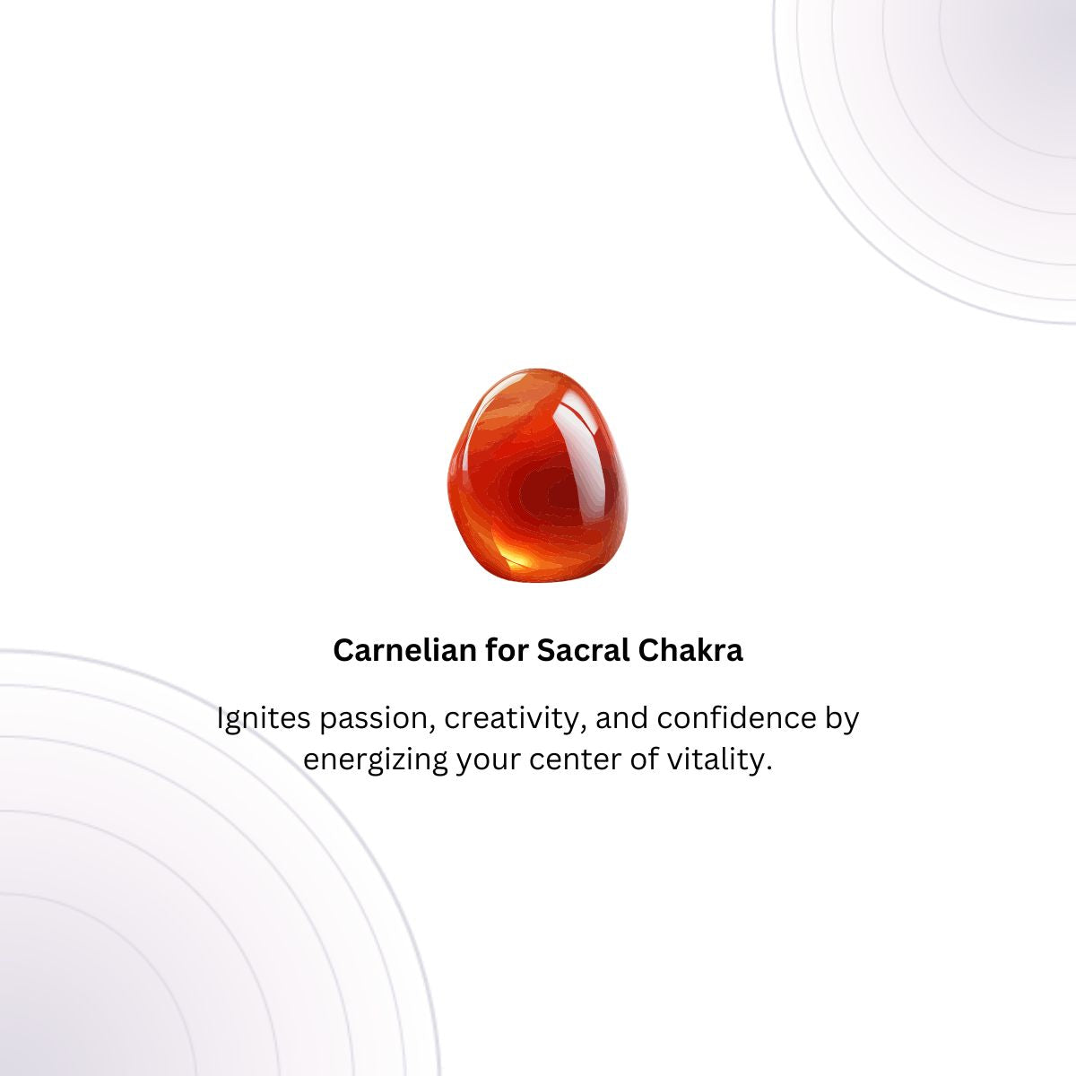 Carnelian Bead Bracelet for Passion & Creativity