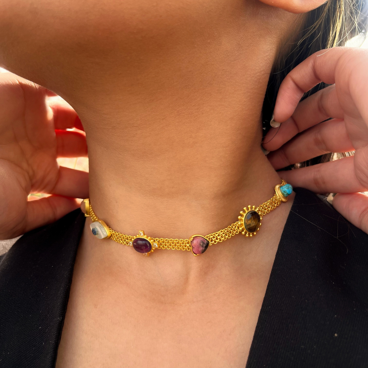Heal and Shine Layering Necklaces