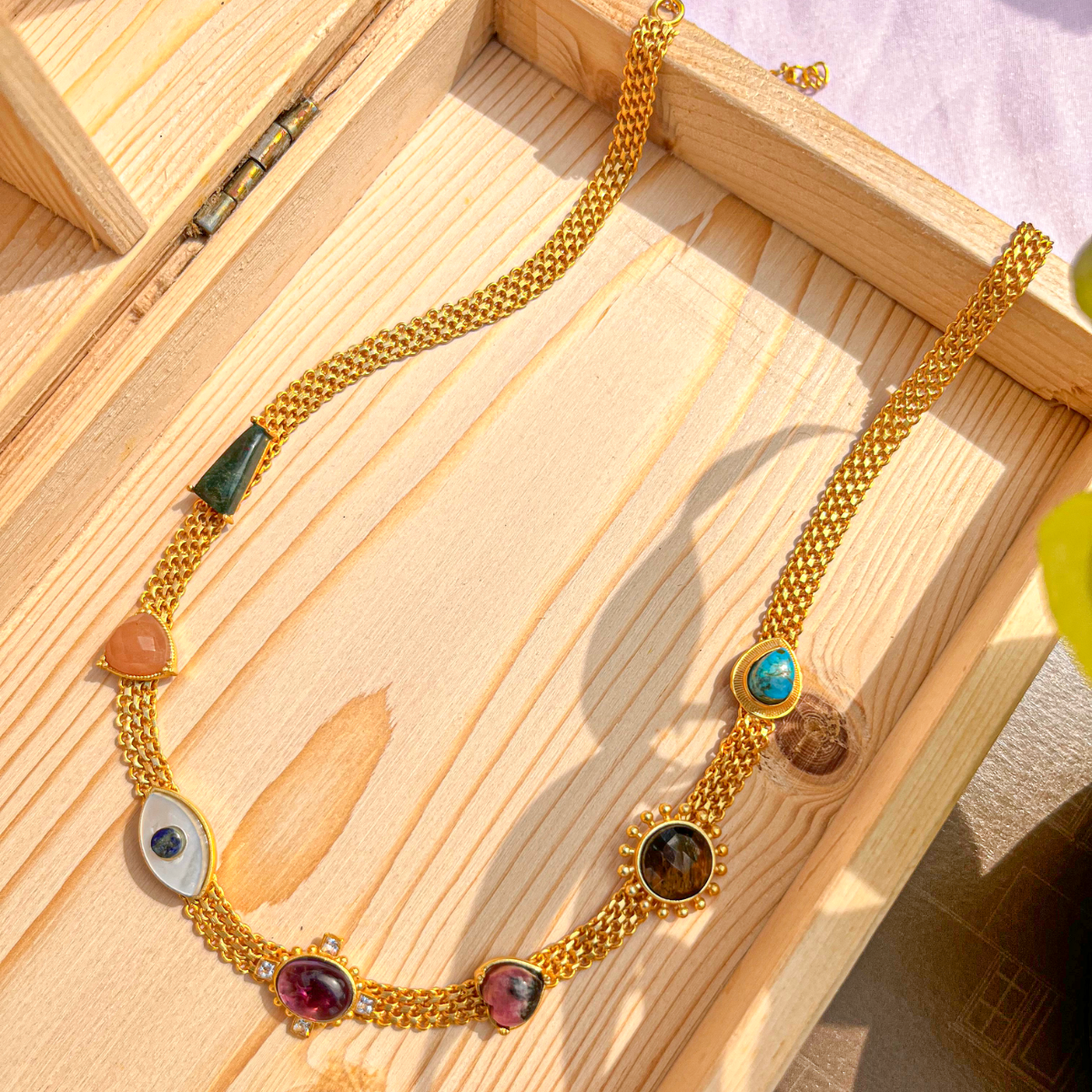 Heal and Shine Layering Necklaces