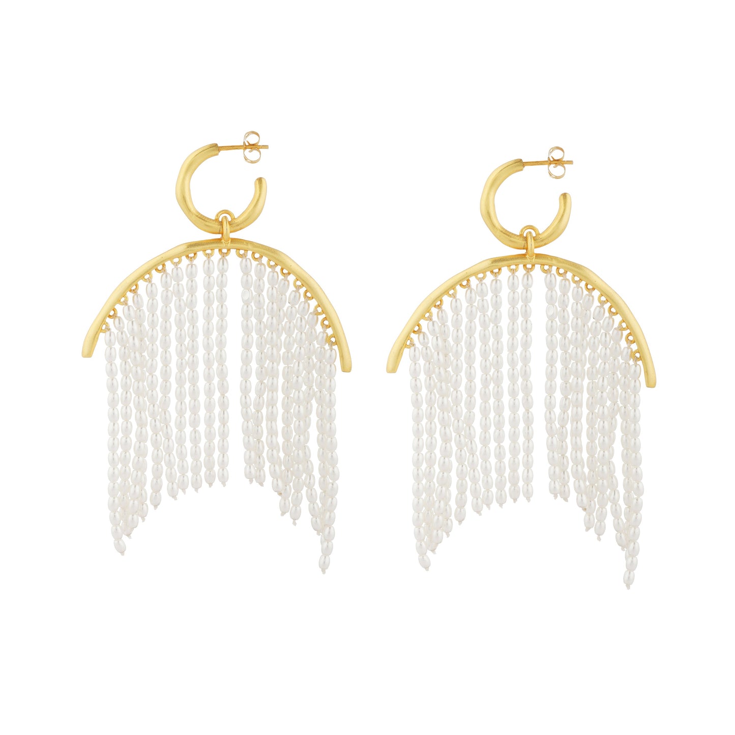 Grit and Grace Pearl Earrings