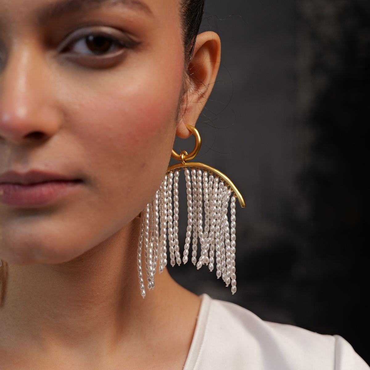 Grit and Grace Pearl Earrings