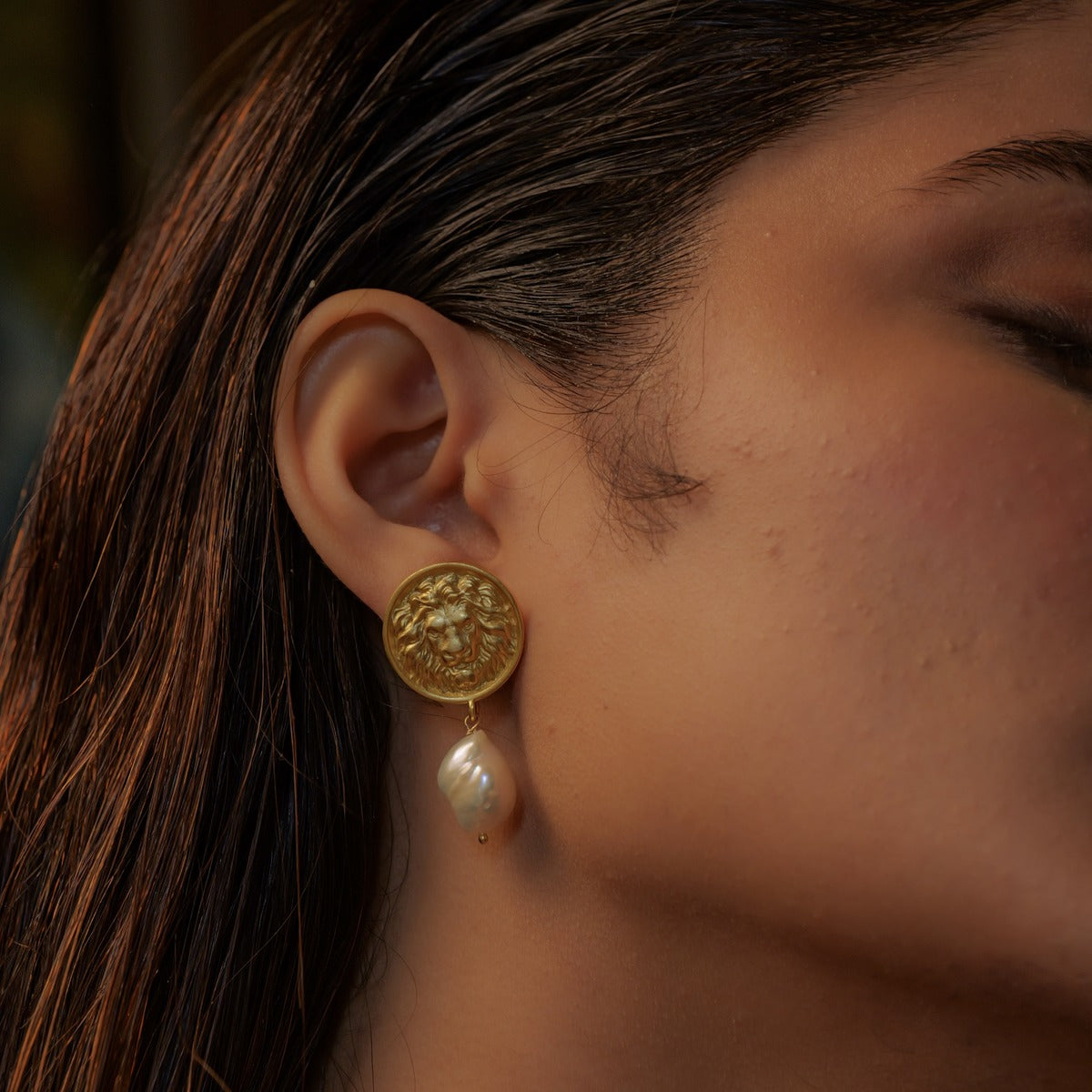 Roaring to Go Earrings