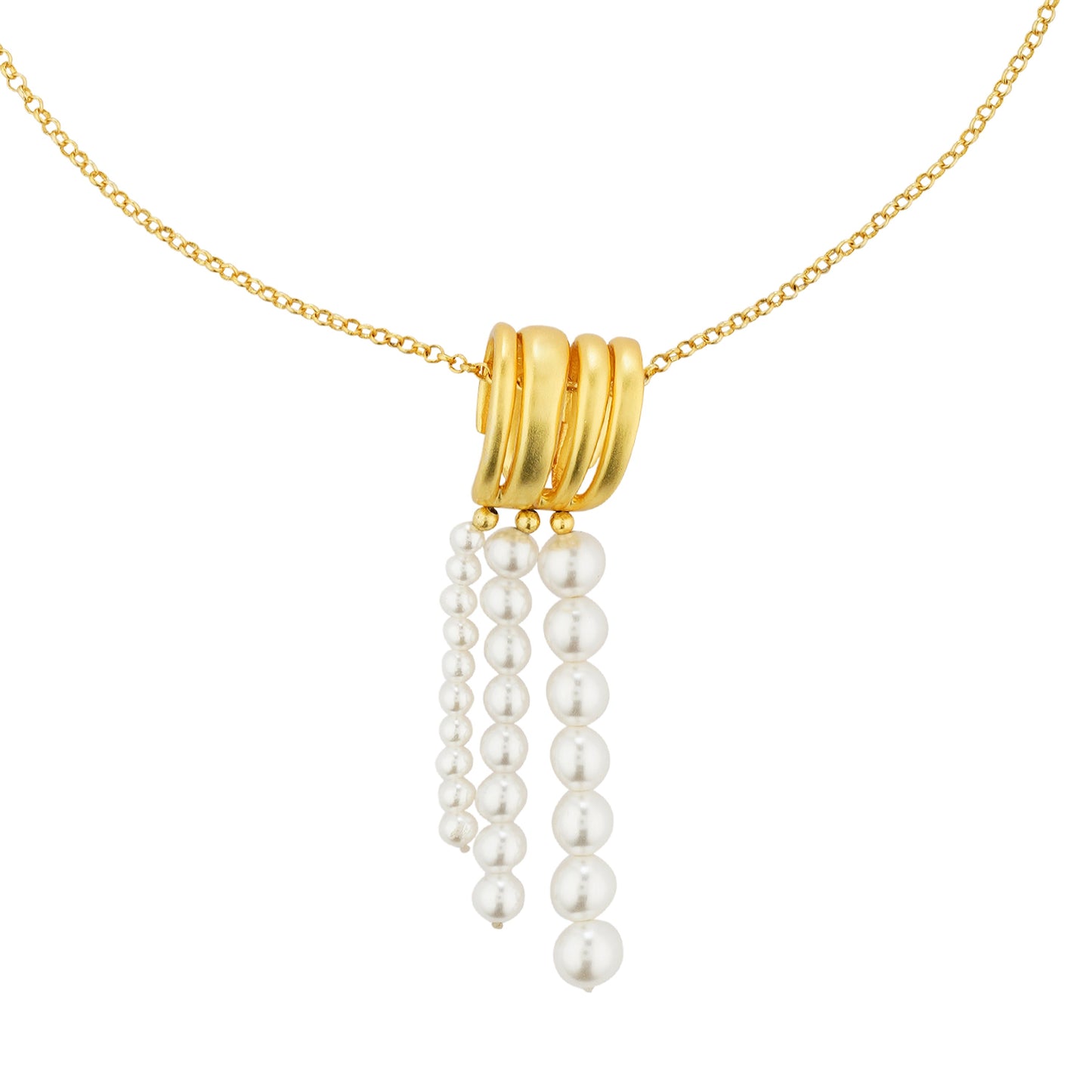 Scent of the Sea Pearl Pendant Necklace