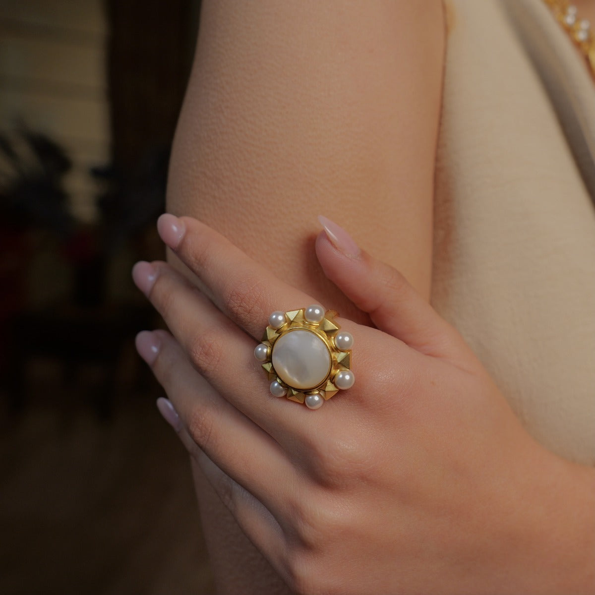 It's a Pearl World Ring