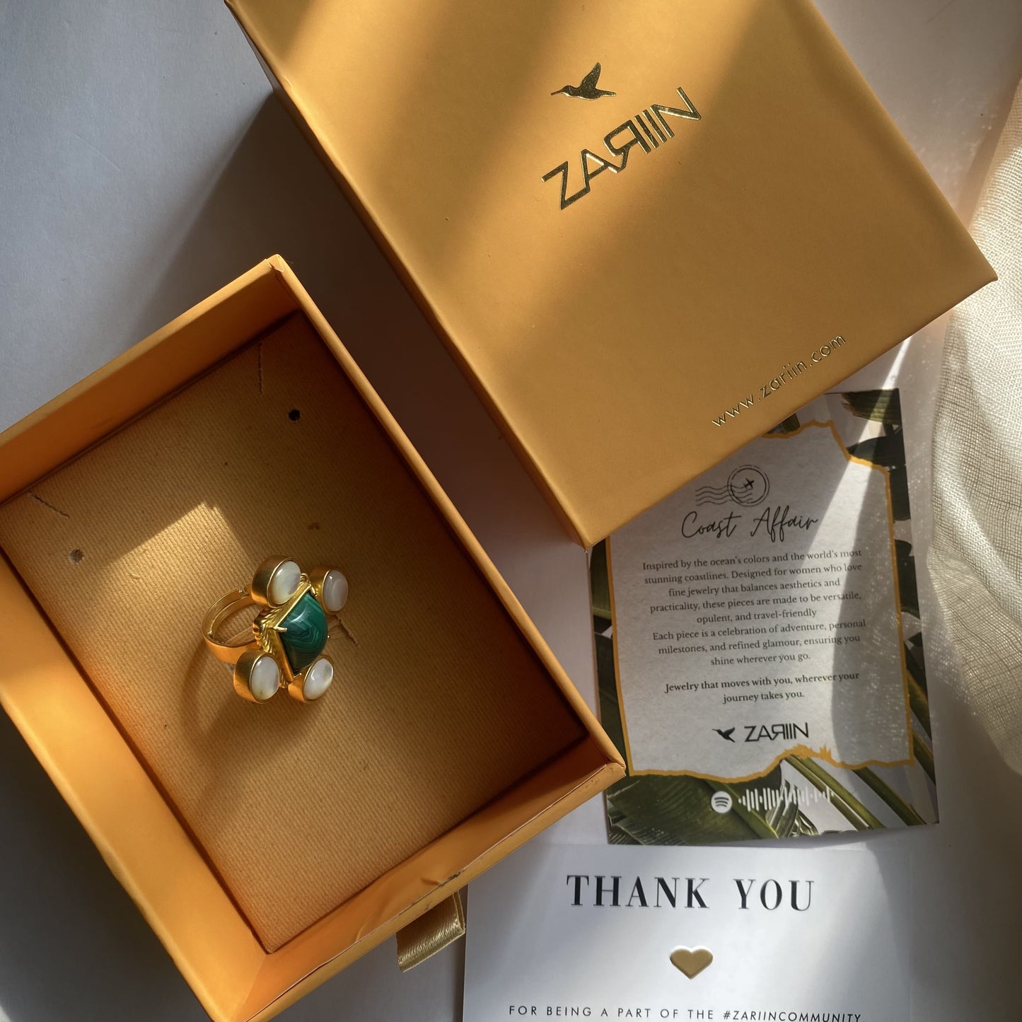 Cruise Therapy Statement Ring