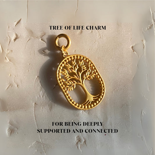 Tree of Life Charm for Being Deeply Supported and Connected