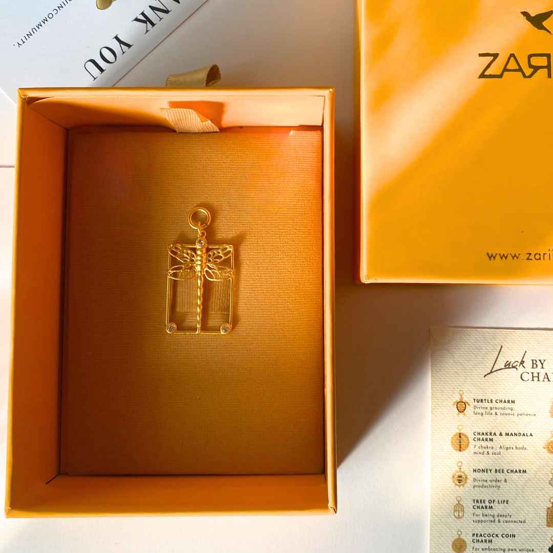 Dragonfly Charm for Lightness, Joy and Freedom