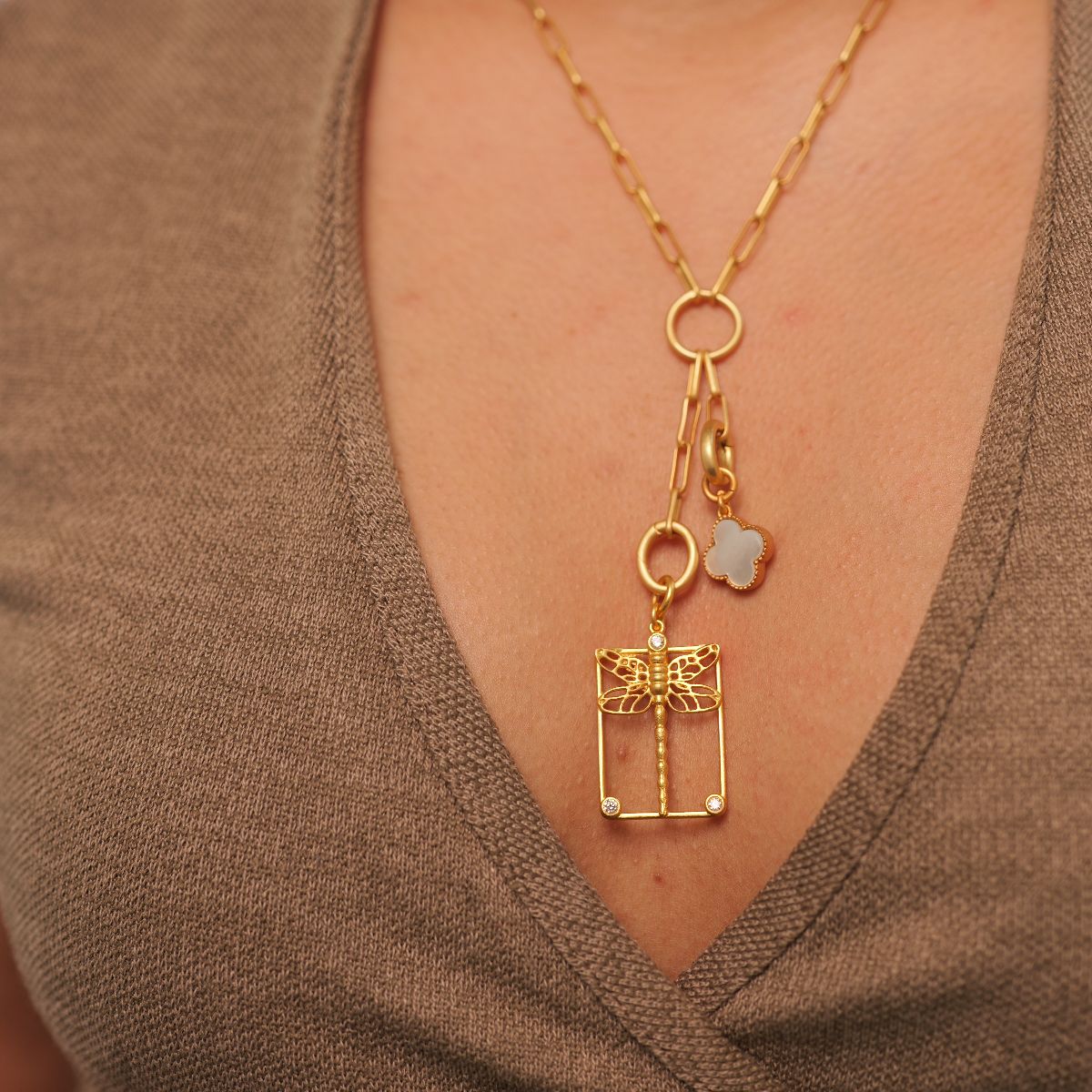 Dragonfly Charm for Lightness, Joy and Freedom