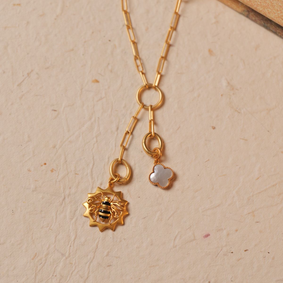 Honey Bee Charm for Divine Order and Productivity