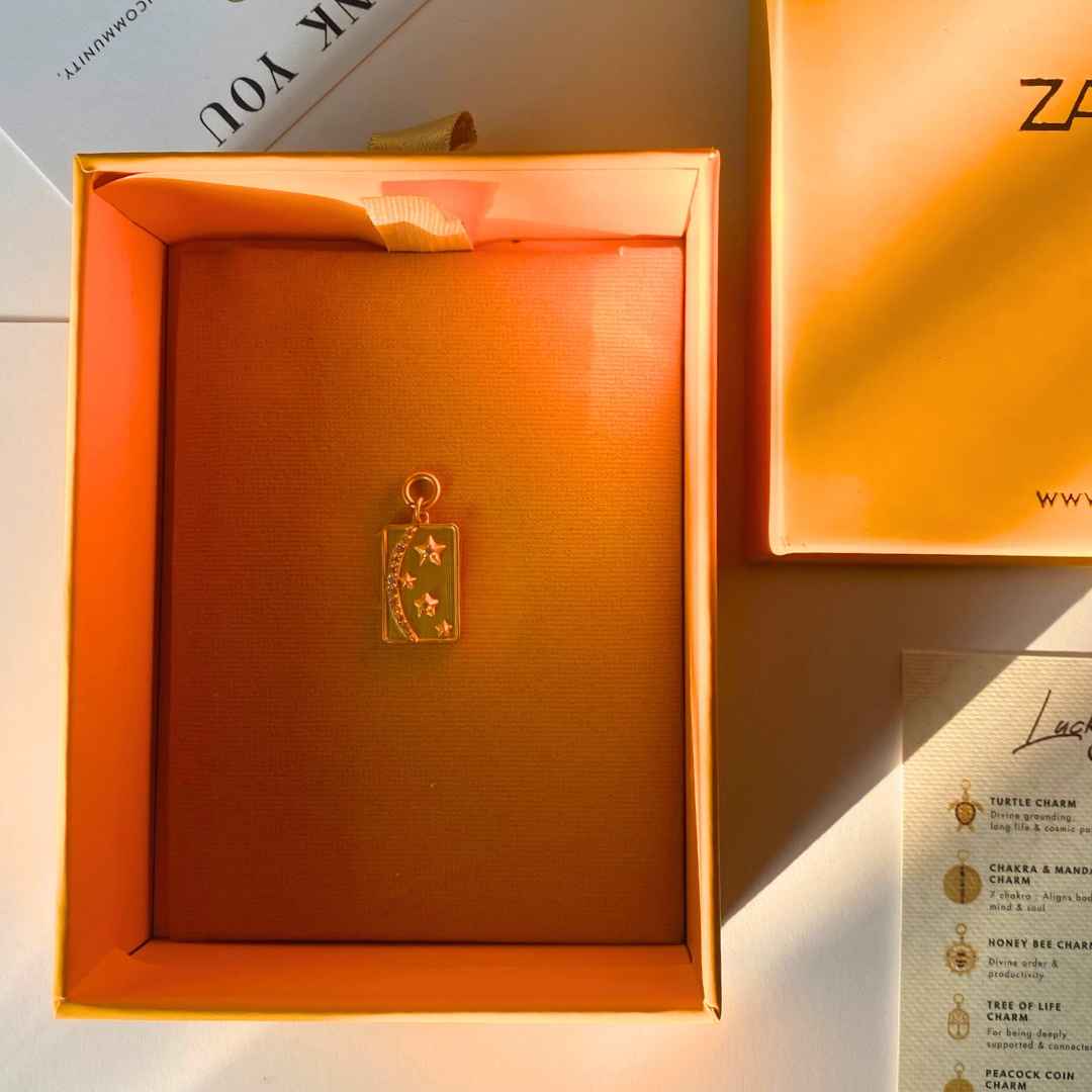 Enigma of the Night Charm with Moon and Stars for Creative Inspiration and Subconscious Connection