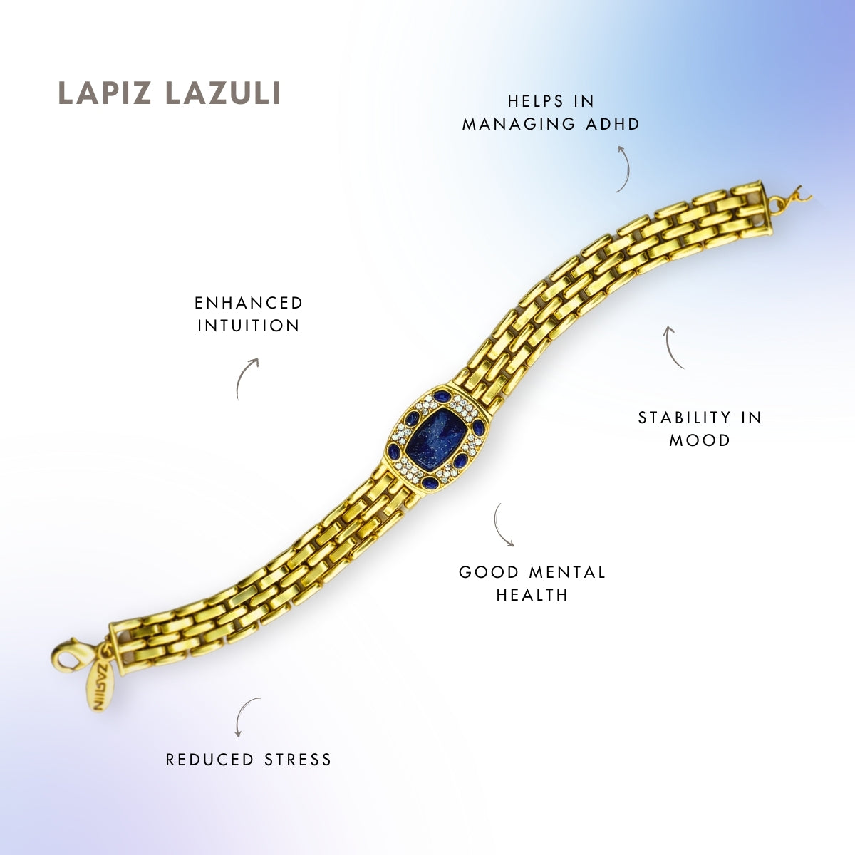 Lapis Lazuli Unisex Bracelet