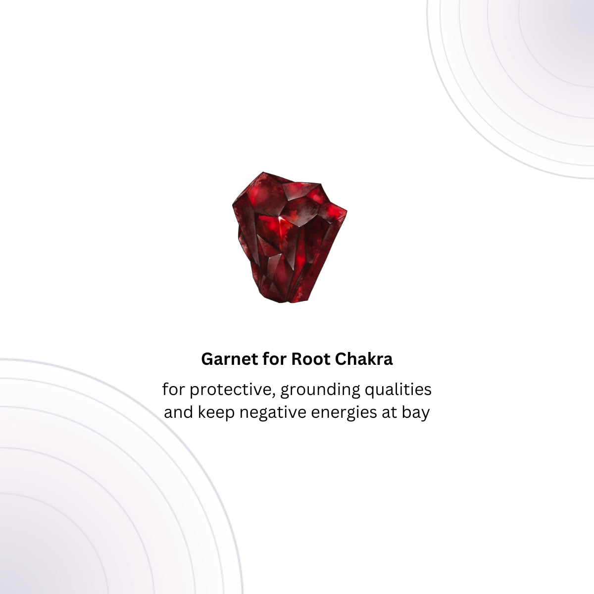 Garnet Unisex Bracelet