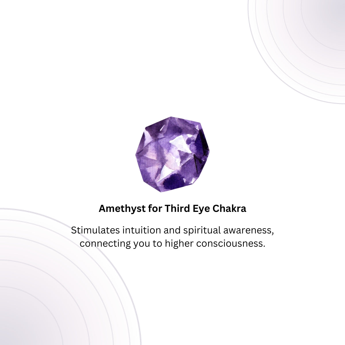 Amethyst Healing Bracelet for Health