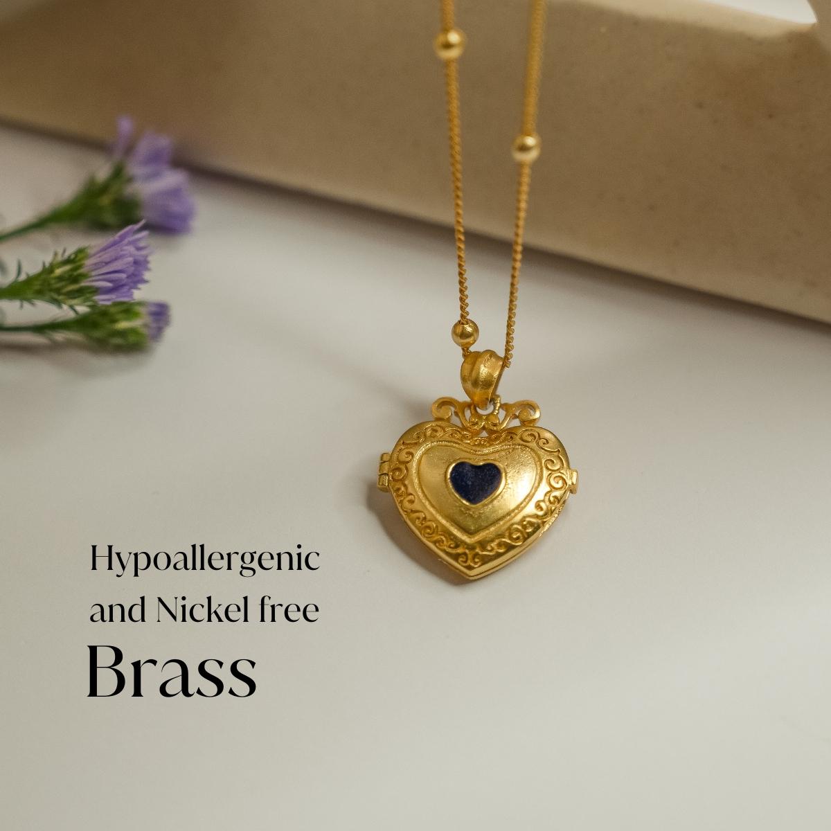 Heart in Heart Photo Locket