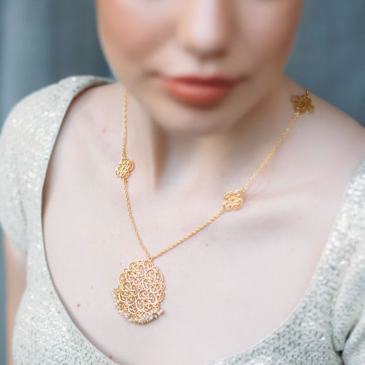 Spirit of Gold Pendant Necklace