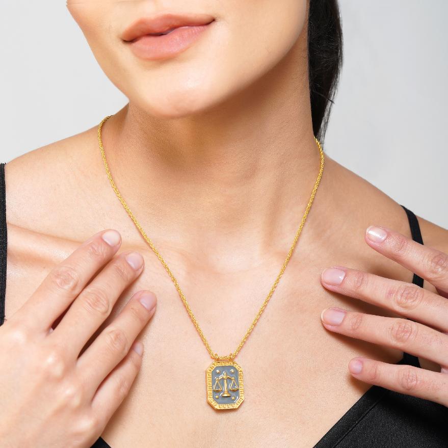 Zodiac Star Child Sign Necklace