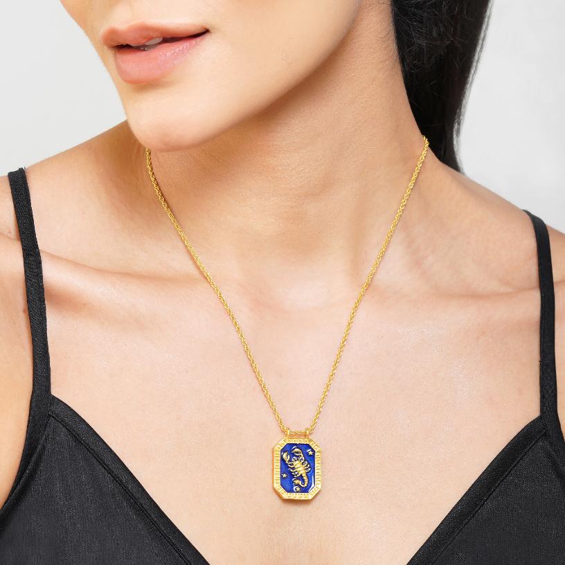 Zodiac Star Child Sign Necklace