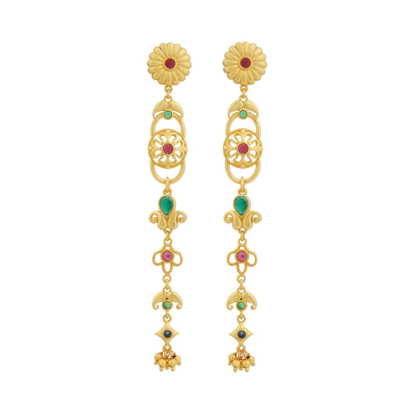 Gulbahaar Statement Earrings