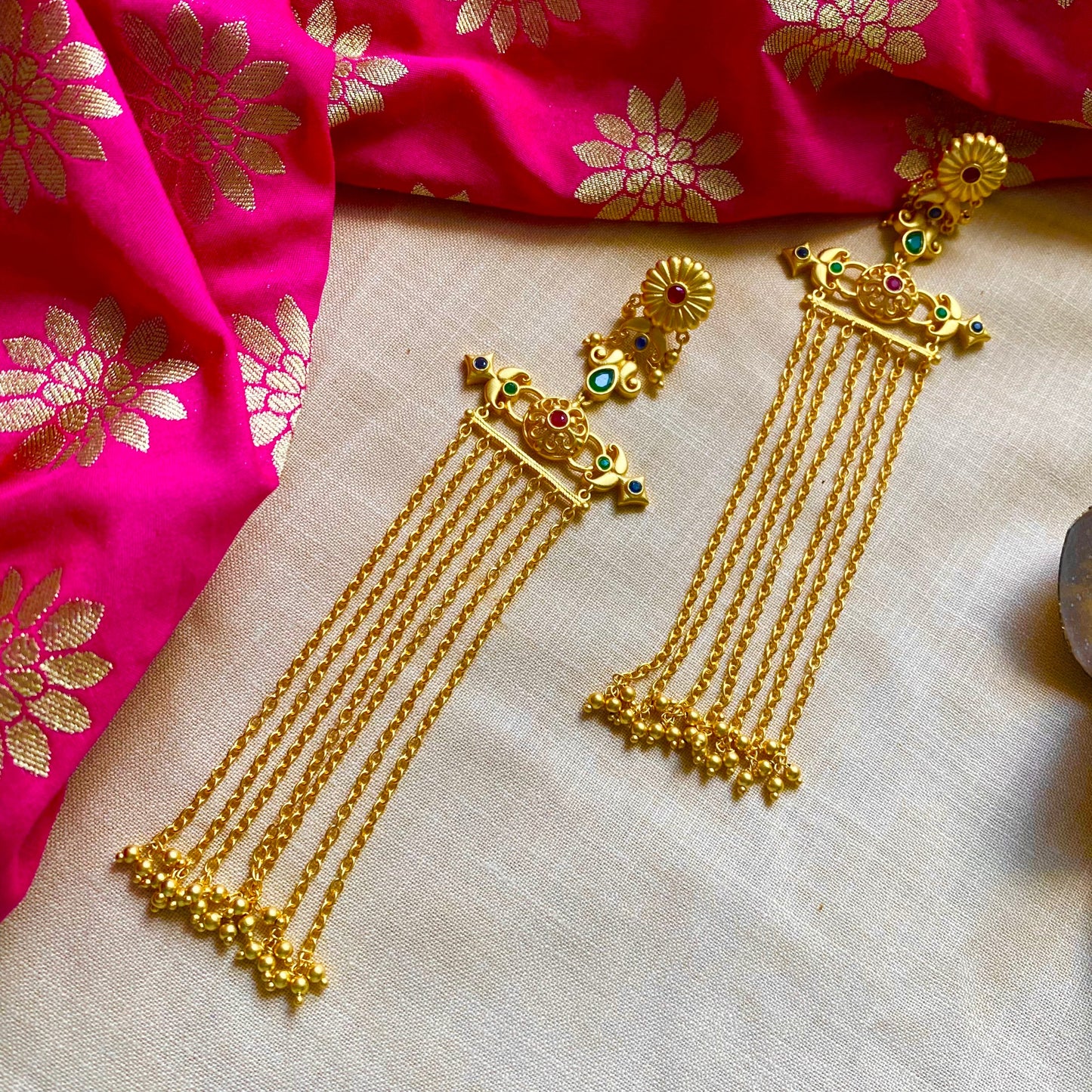 Veil of Gamour Statement Earrings