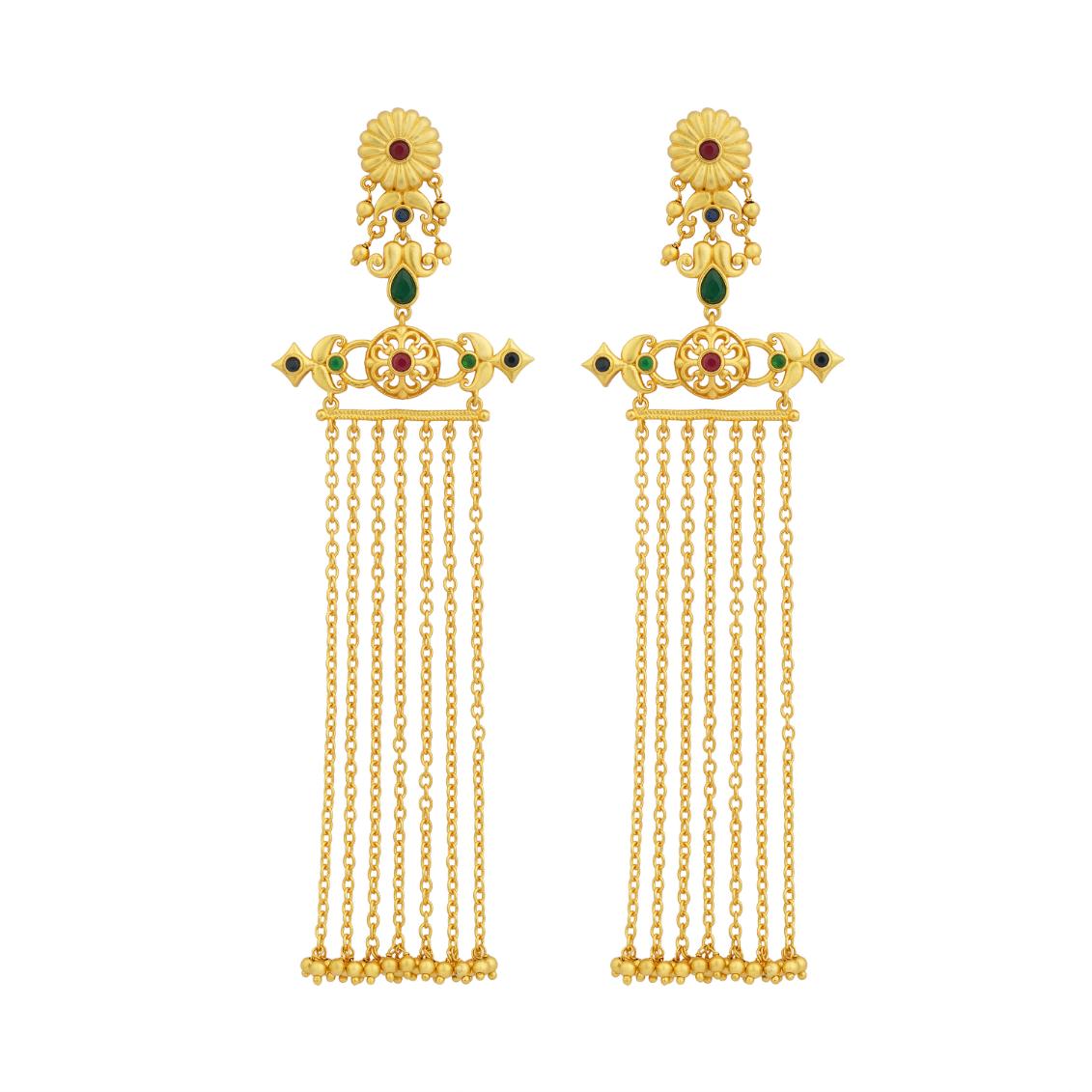 Veil of Gamour Statement Earrings
