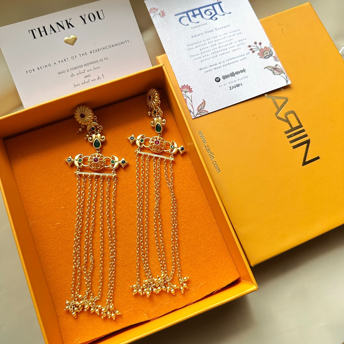 Veil of Gamour Statement Earrings