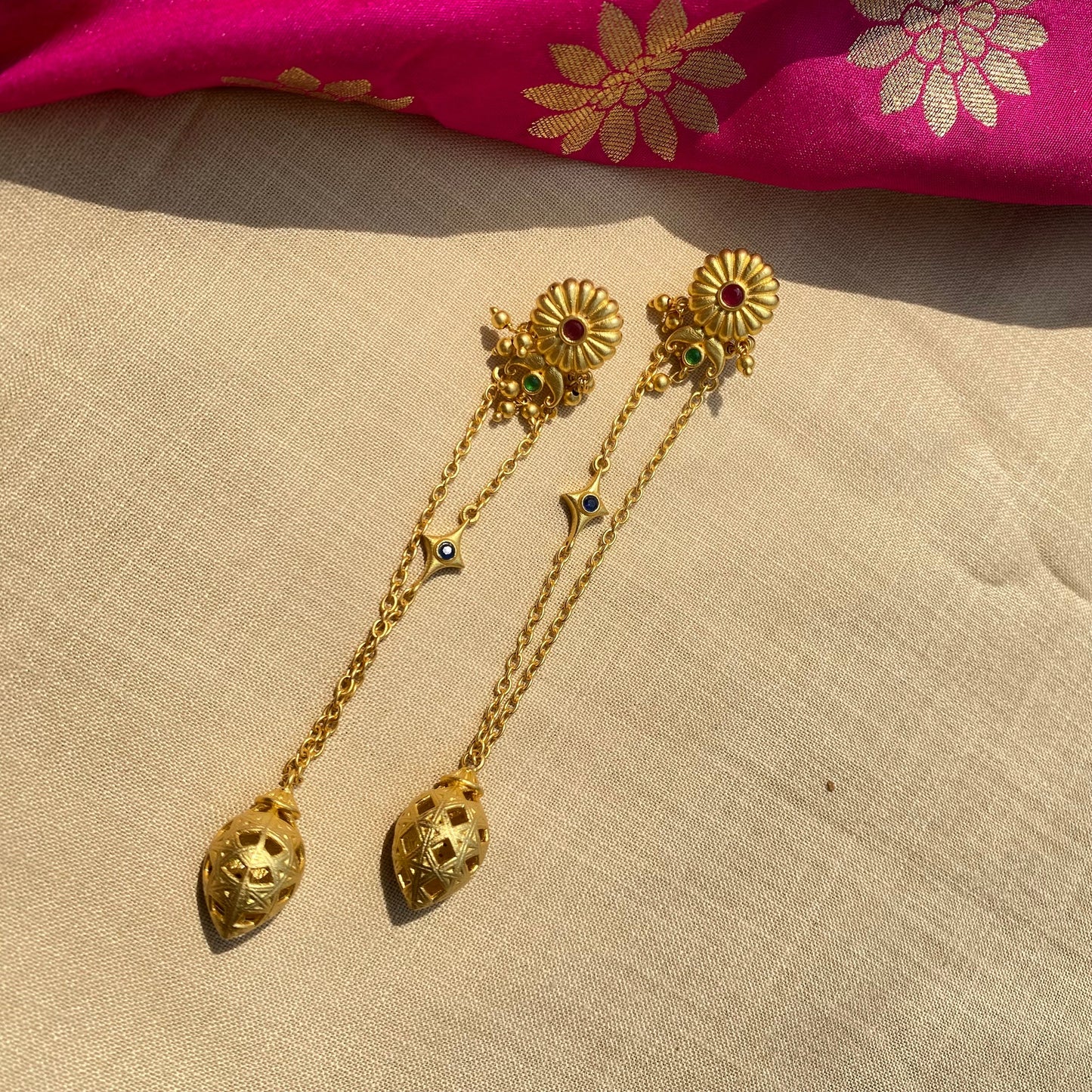 Jhoomar Taal Statement Earrings