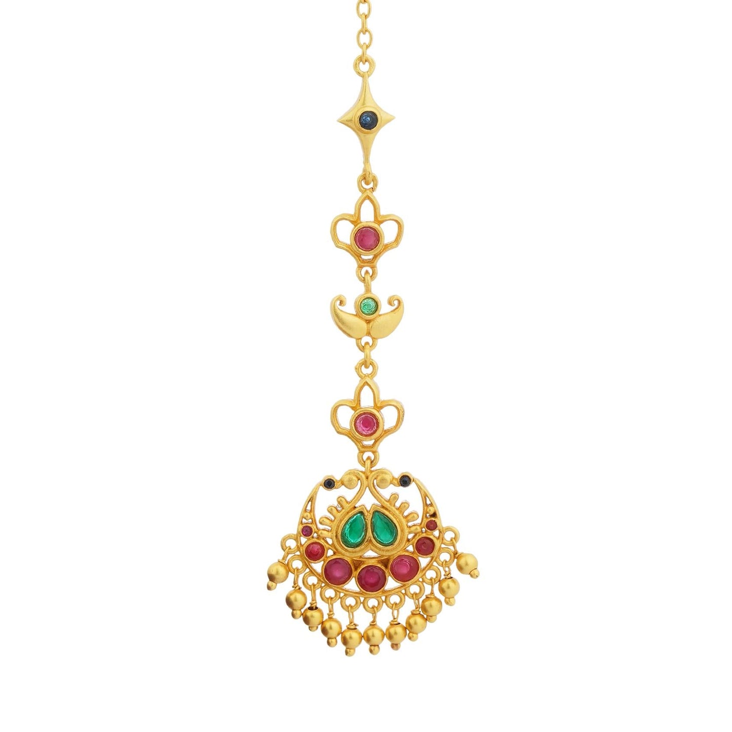 Regal Crown Gift Set with Maang Tikka and Maatha Patti