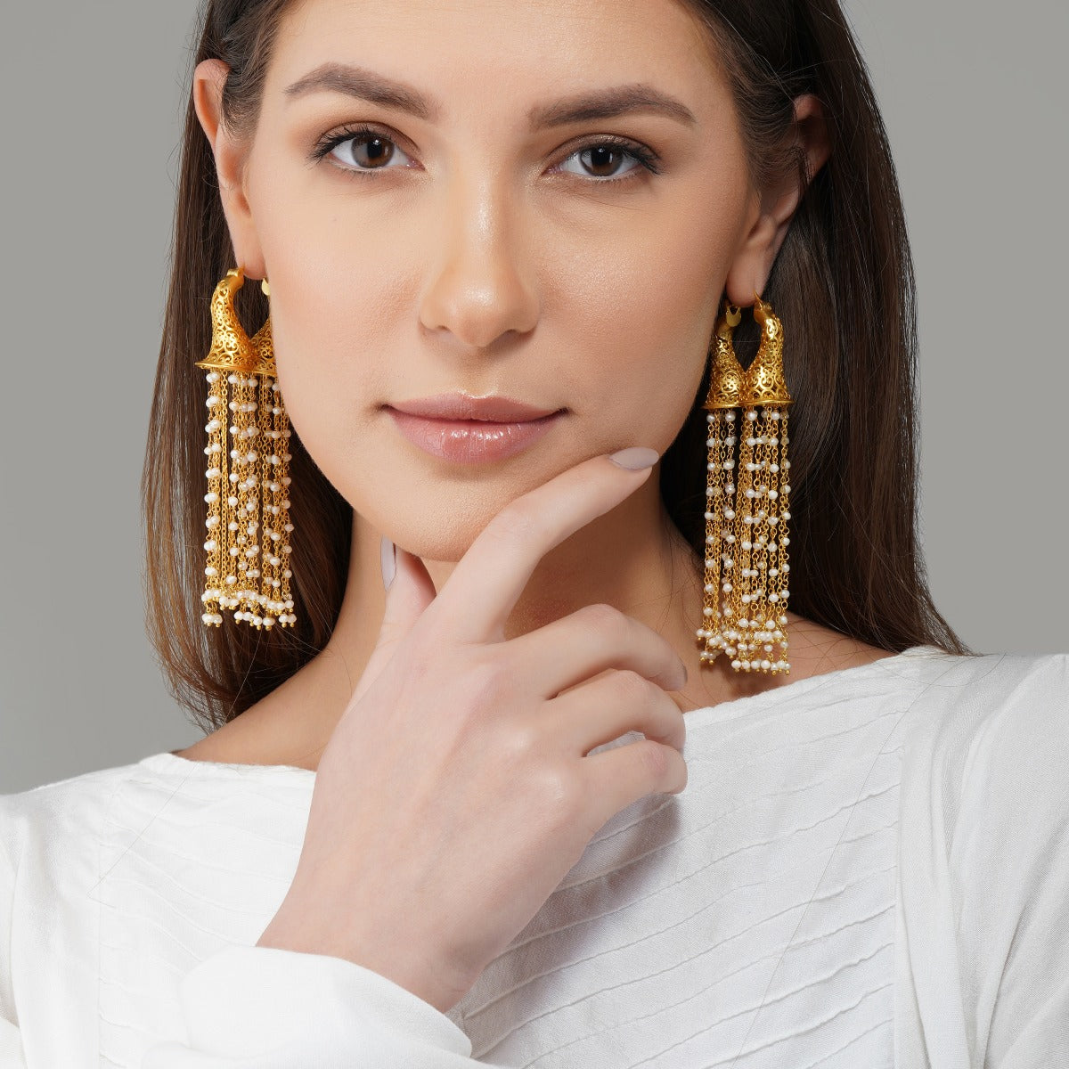 Gull Statement Earrings