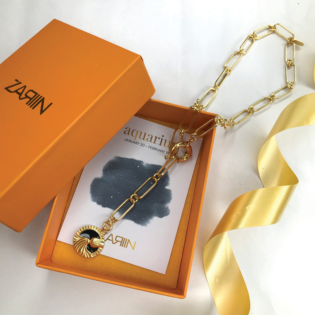 Soul of the Water Bearer Aquarius Necklace