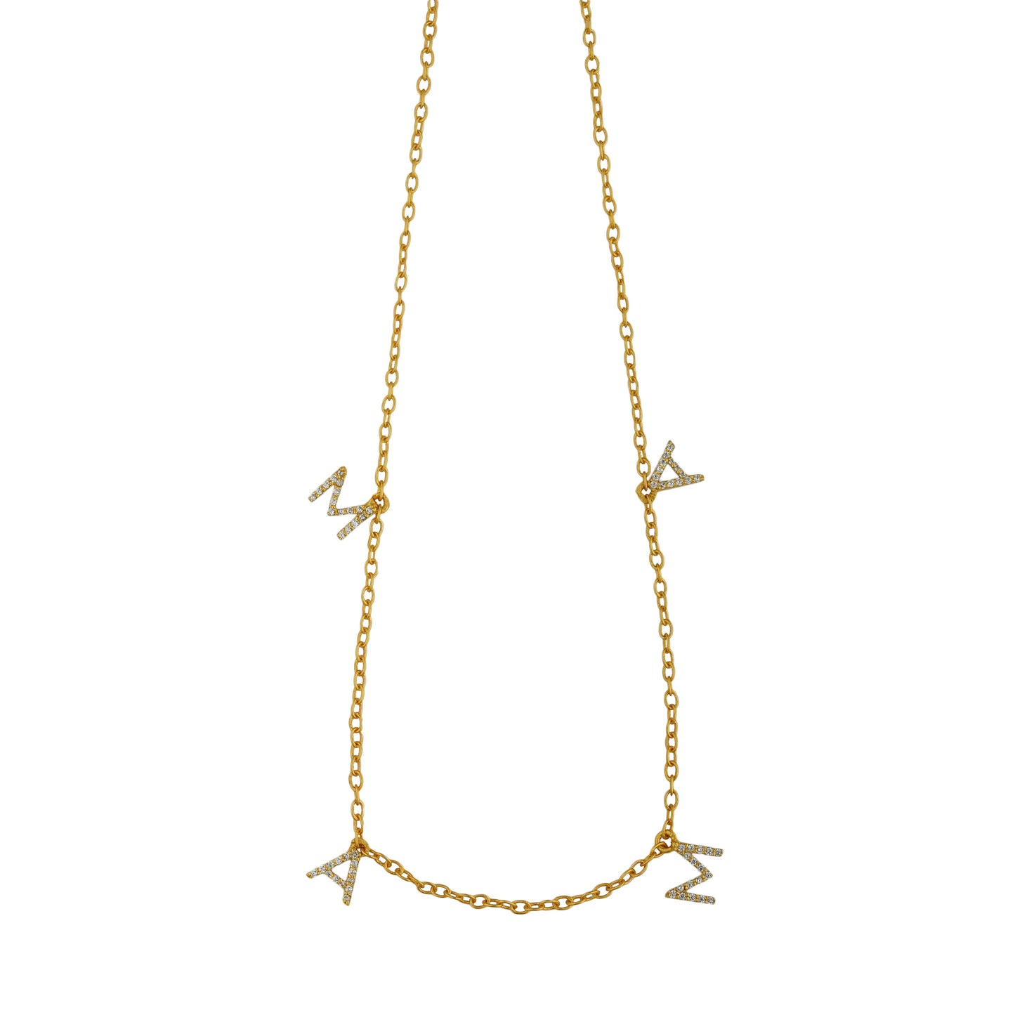 MAMA Letter Necklace