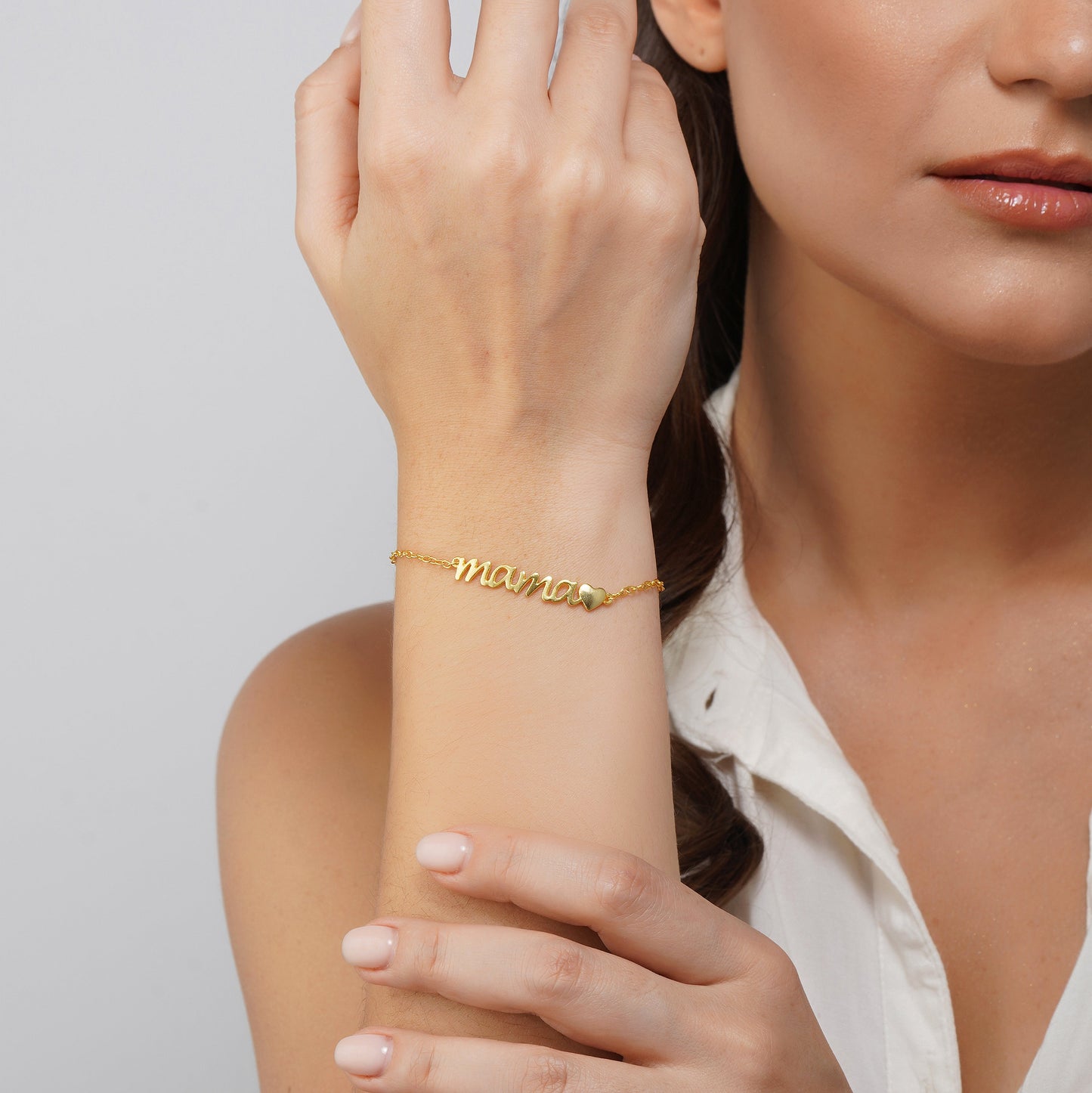 Mama Badge Bracelet