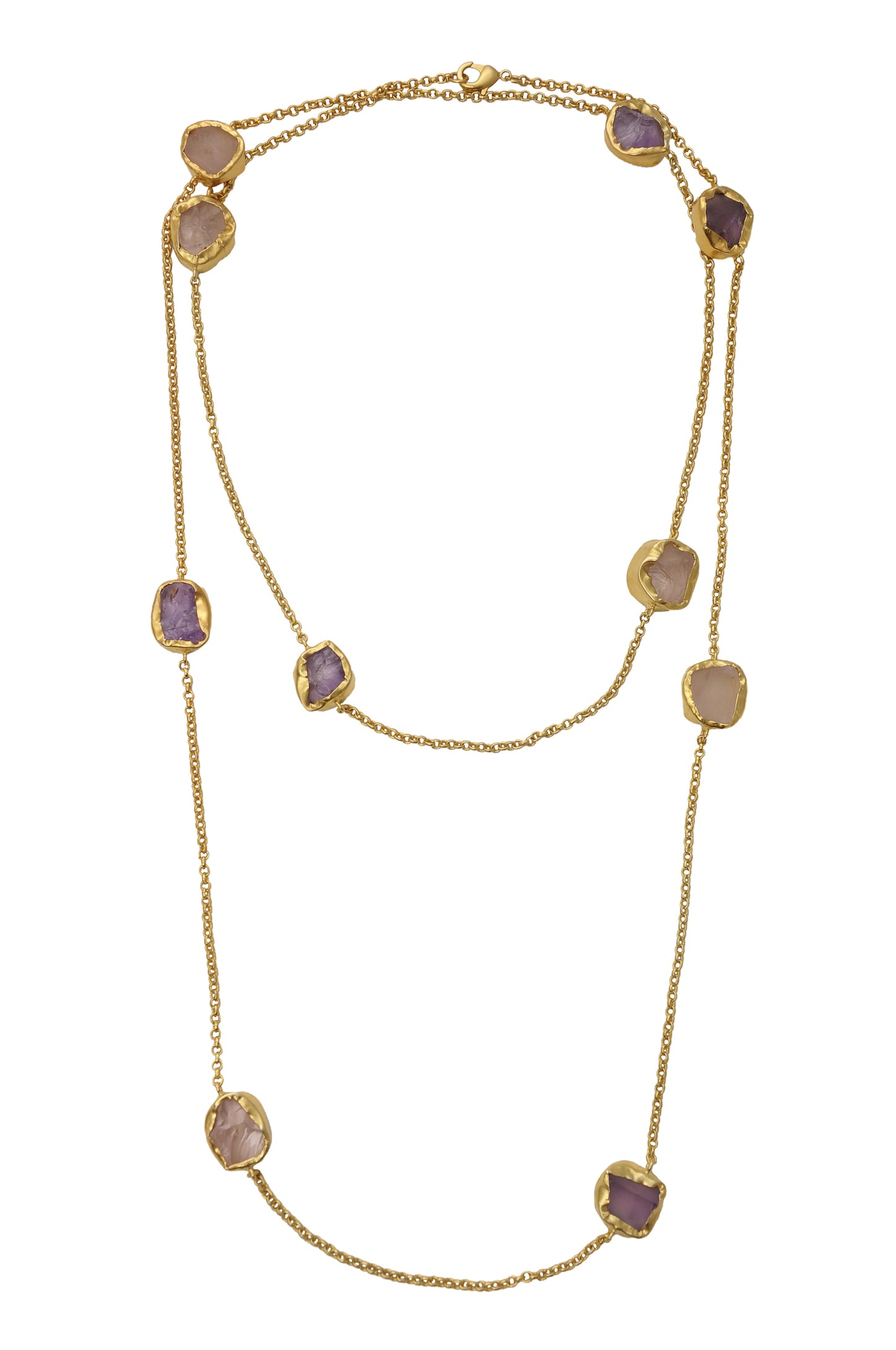 The Alternating Gold Necklace