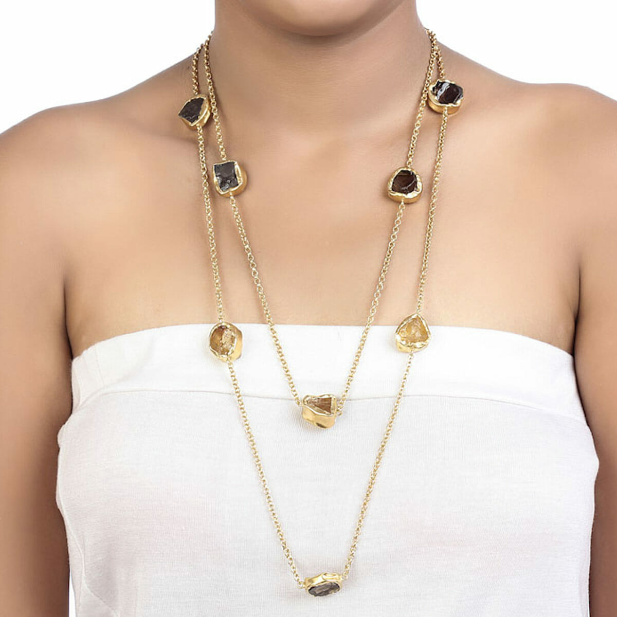 The Alternating Gold Necklace