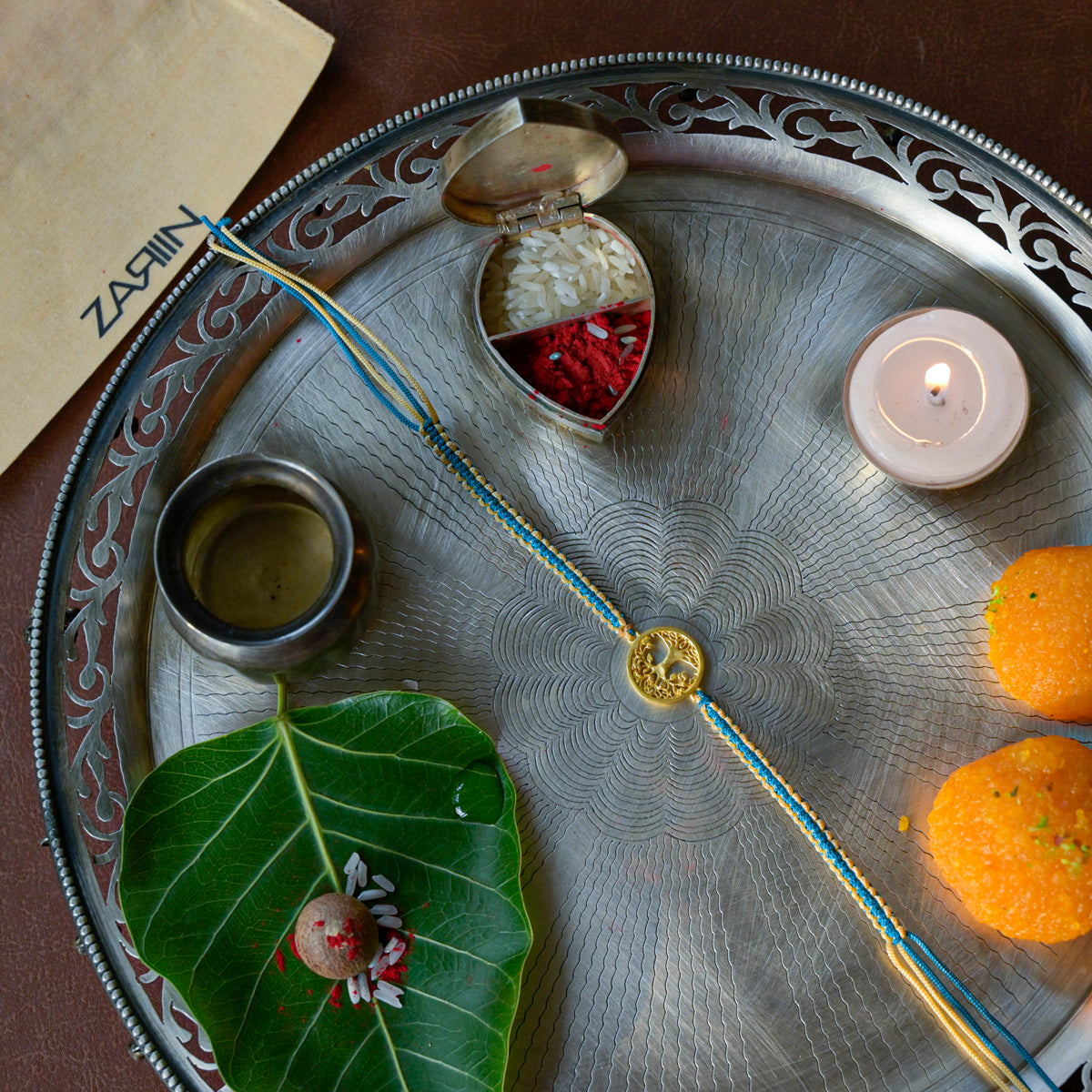 Tree of Life Thread Rakhi