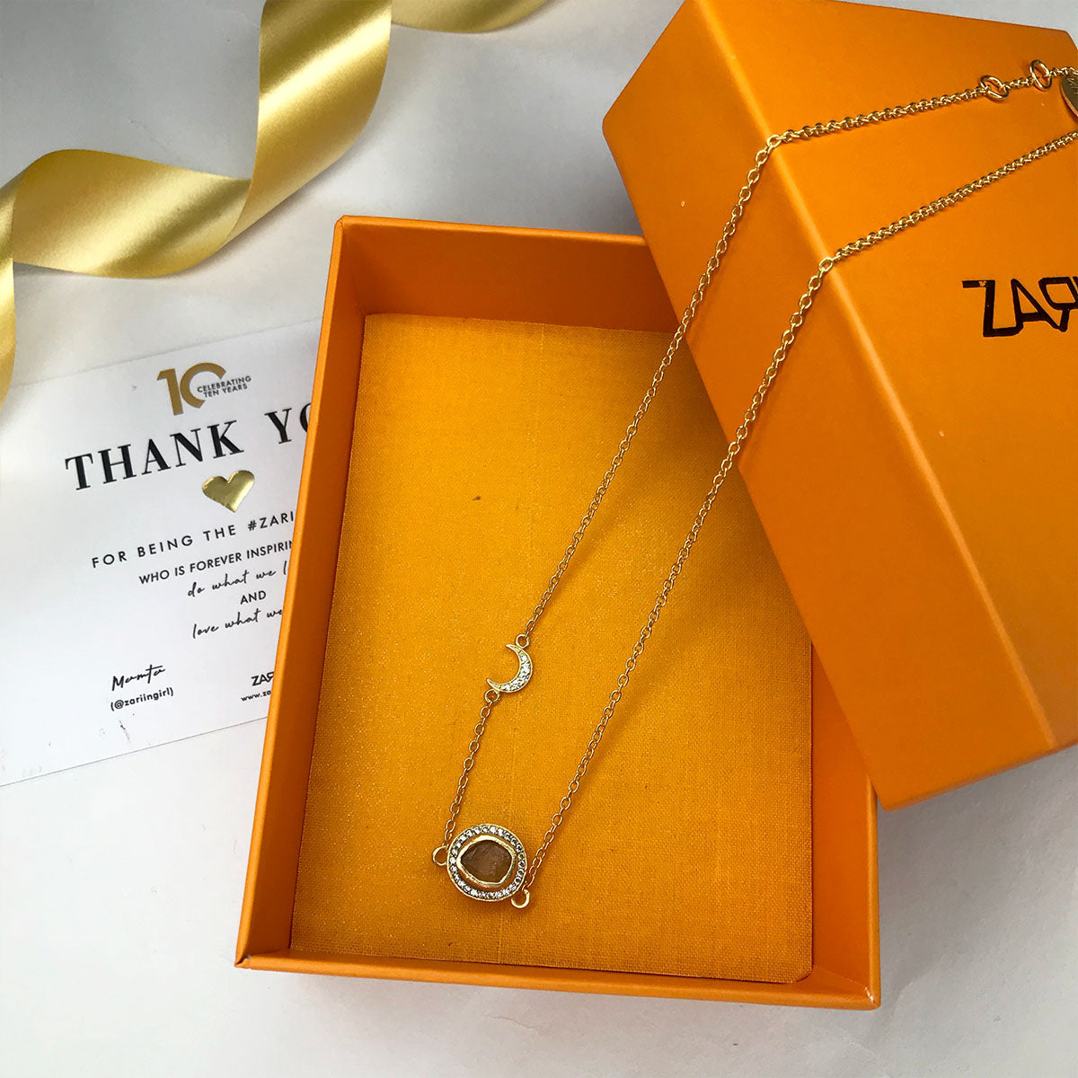 Rock Routine Citrine Necklace