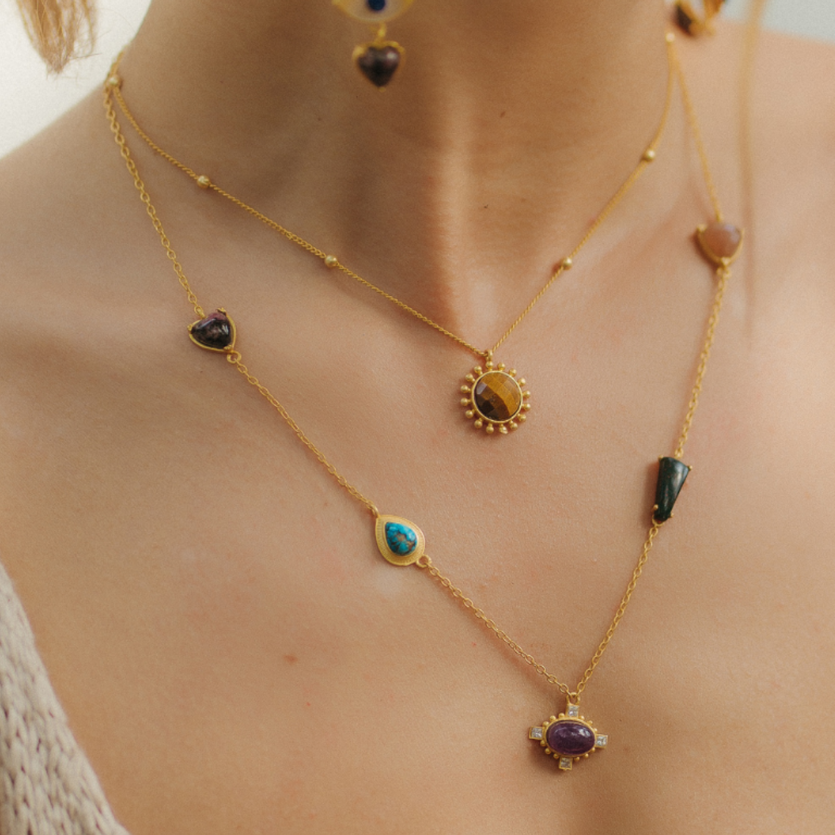Power Pearl Pendant Necklace – Zariin International