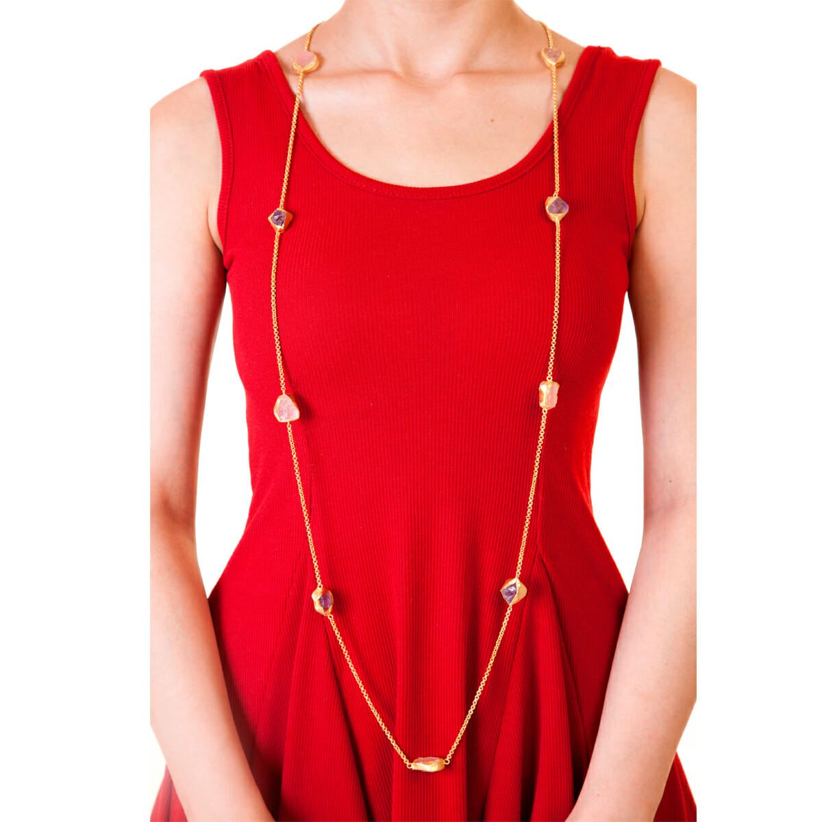 The Alternating Gold Necklace