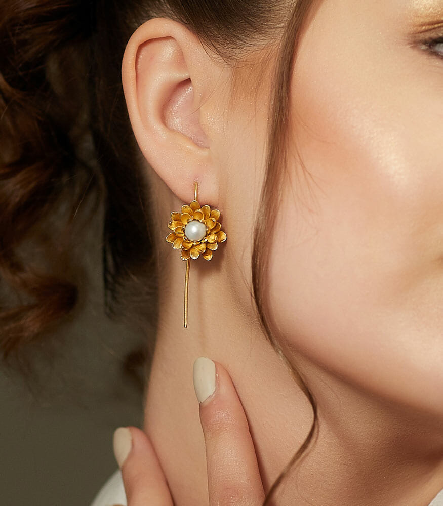 Jewellery garden hot sale gold earrings