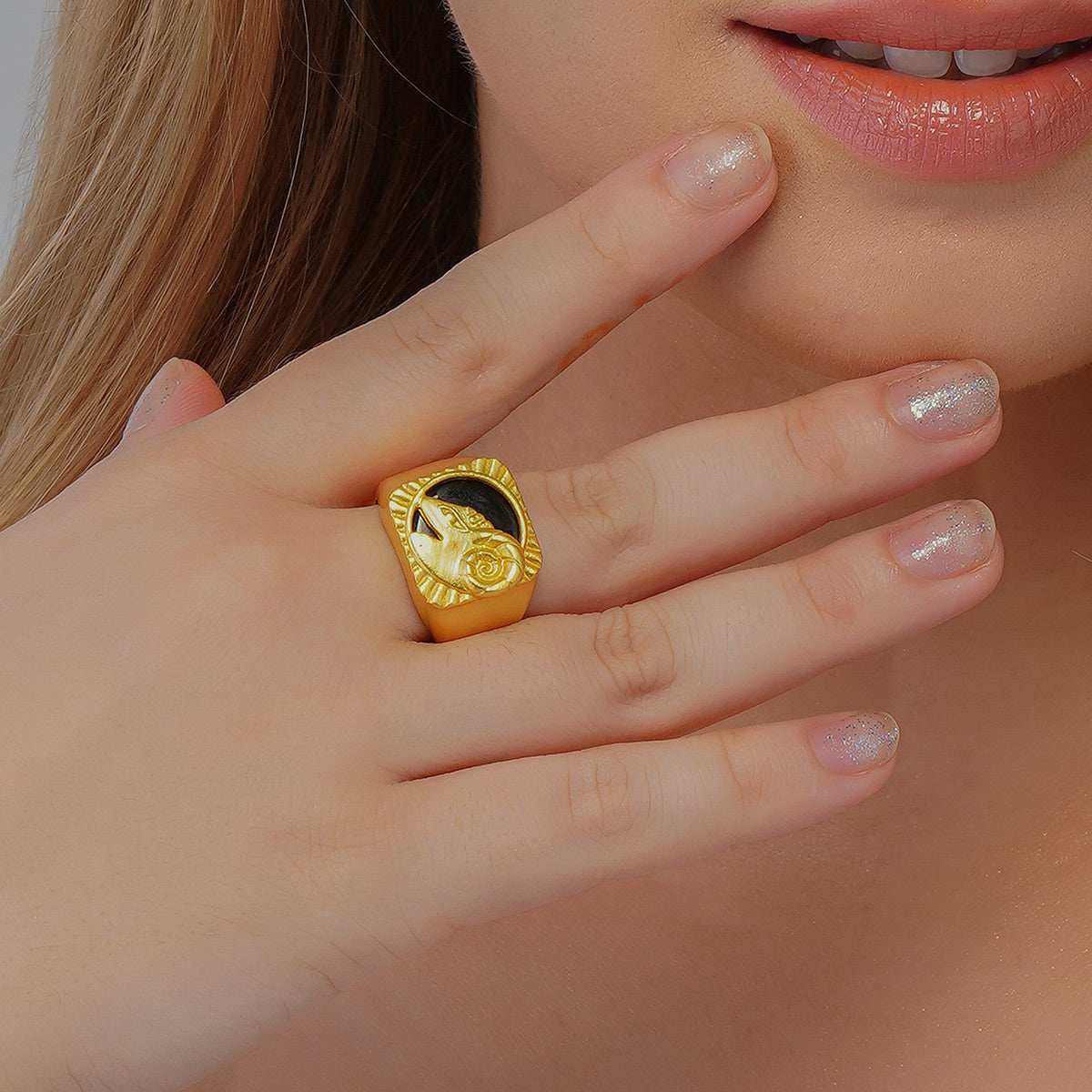 Linked Zodiac Rings for Men and Women