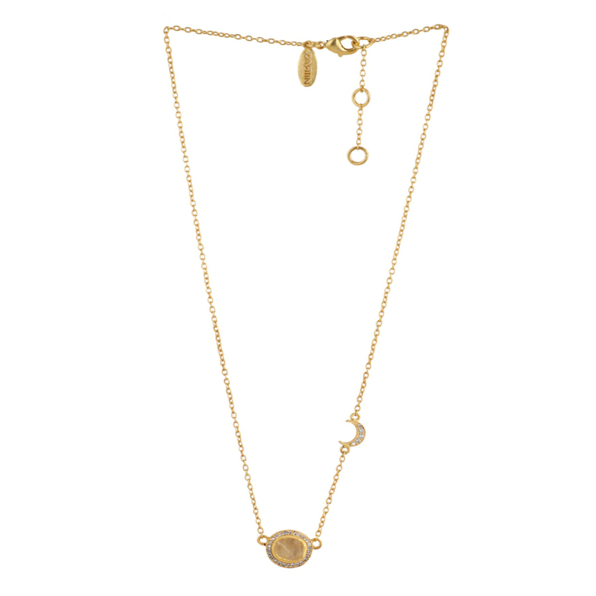 Rock Routine Citrine Necklace